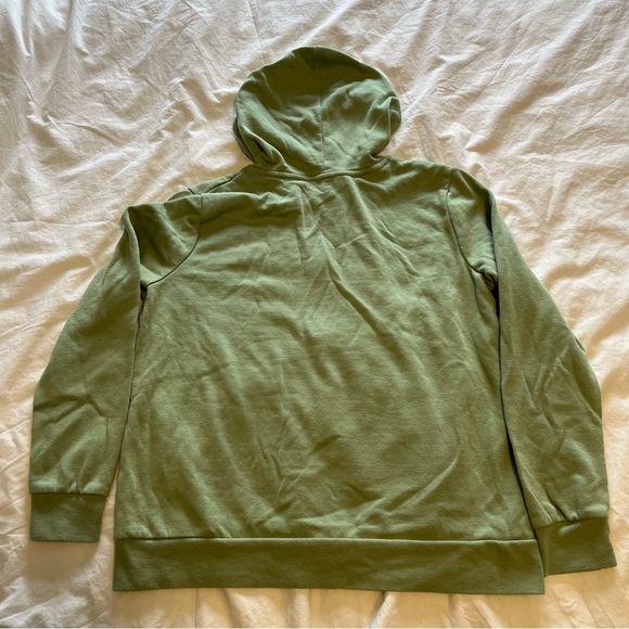 Sage green hoodie size large - Picture 2 of 5